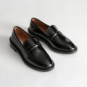 & Other Stories Leather Penny Loafers